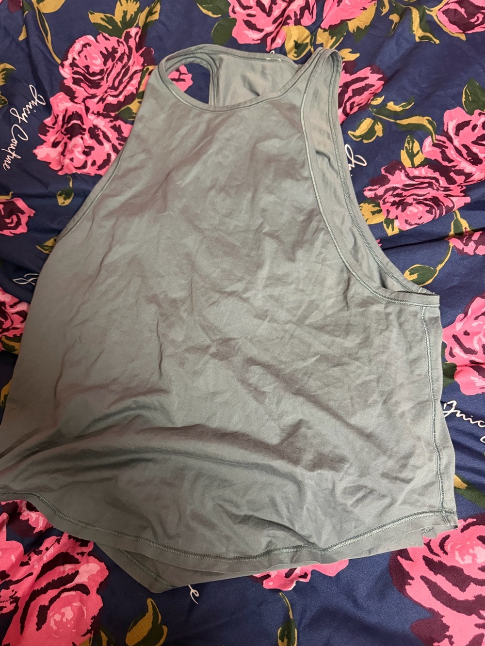 lululemon athletica Women's Sage Green Muscle Tank
